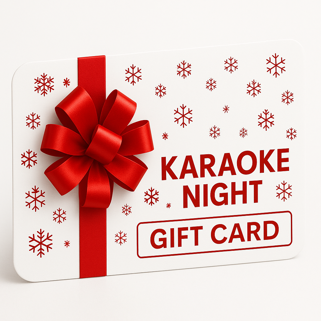 Karaoke Night Gift Card