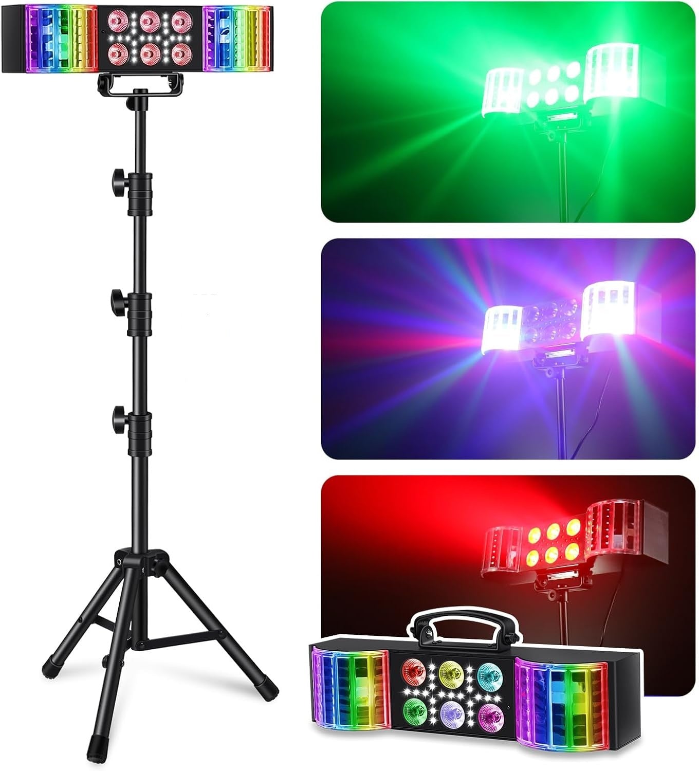 A fun compact rental party light, perfect for living rooms or small offices.